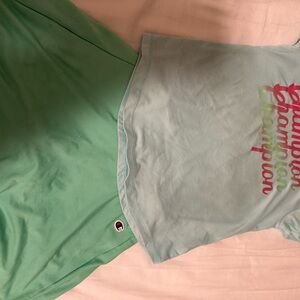 Champion Kids Set in Light Blue and Mint Green